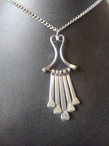 Handmade Metal Abstract Pendant 