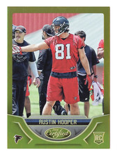 Austin Hooper 2016 Panini Certified Football GOLD ROOKIE REFRACTOR Rare Falcons