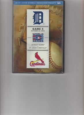 Detroit Tigers vs. St. Louis Cardinals World Series- Game 5- DVD--2006