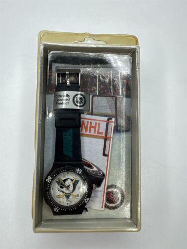 Reloj Oficial NHL Mighty Ducks Vintage Innovador Time Temporada Inaugural 1993 - Imagen 2 de 5