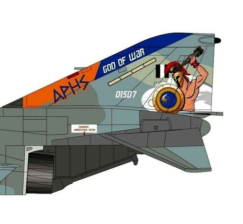 F-4E God of War 01507 338 Sqn. Hellenic Air Force 2019 HOBBY MASTER HA19016 1:72 - Picture 4 of 5