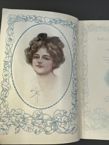 Salomy Jane Harte, Bret Illustrated 1910 Harrison Fisher Arthur Keller E7 - Picture 2 of 13
