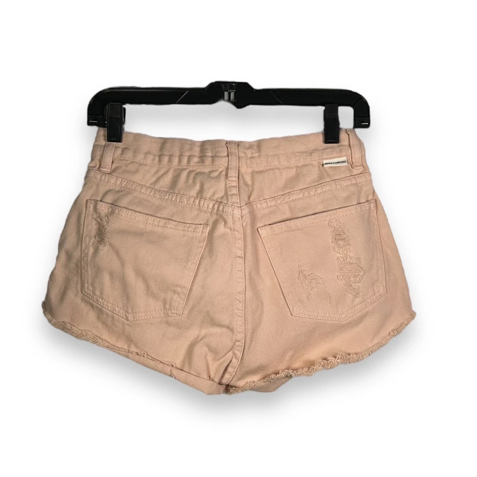 Billabong розовый искусственно состаренные шорты размер 26 - "Lily - Изображение 2 из 4