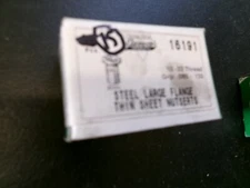 LOT OF 15 AU-VE-CO PRODUCTS 16191 STEEL LARGE FLANGE THIN SHEET NUTSERTS