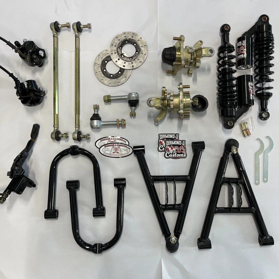 Honda TRX 90 Complete Dual A-Arm Conversion Kit w/Disc Brake Conversion & Shocks - Image 3 of 4