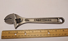 CRAFTSMAN 8" 200MM ADJUSTABLE WRENCH 944603 MADE IN USA T1959