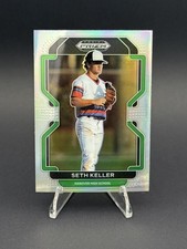 2022 Panini Prizm Draft Picks #PDP185 Seth Keller Silver