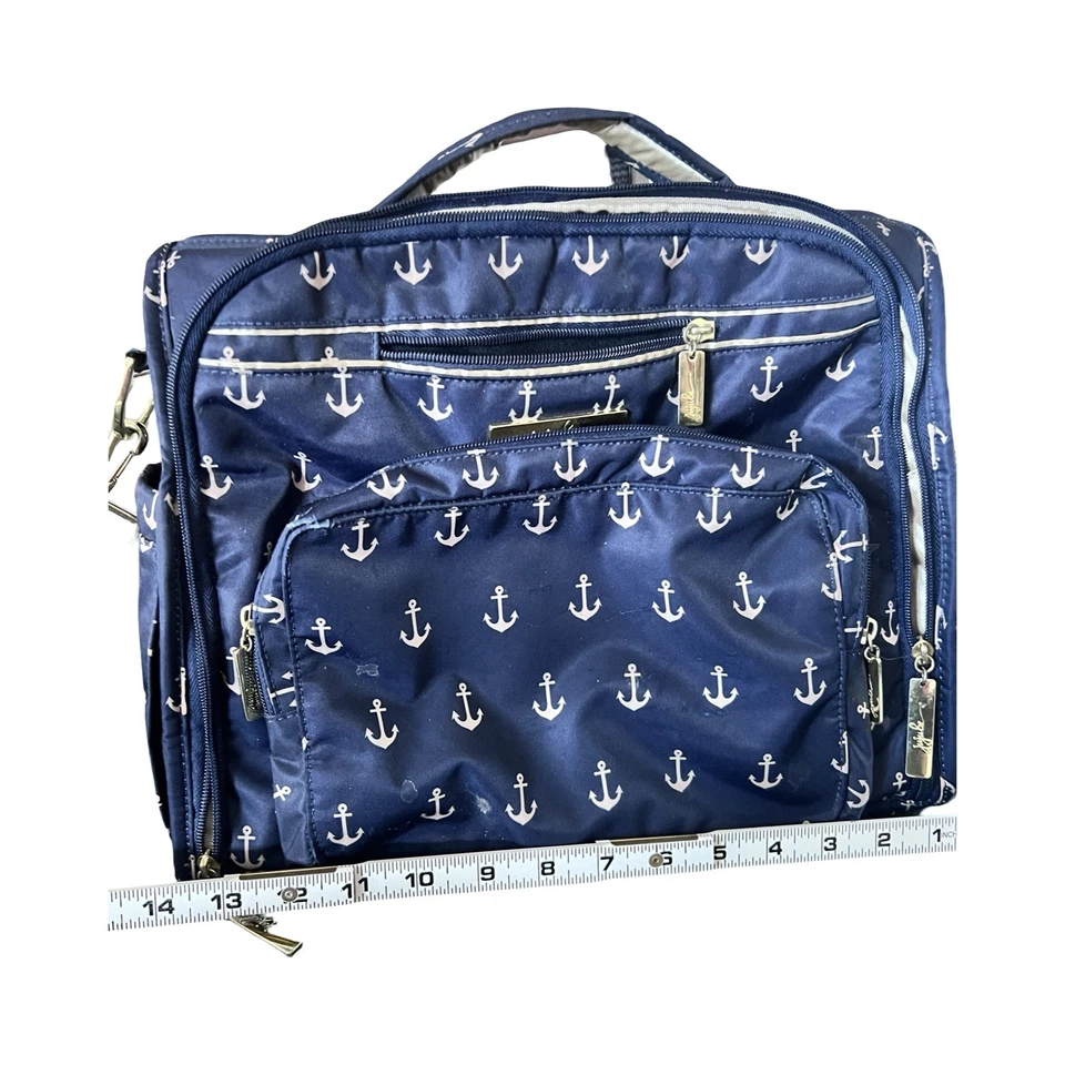 JuJuBe Legacy Nautical Collection B.F.F. Convertible Diaper Bag, Admiral Navy - Image 3 of 4