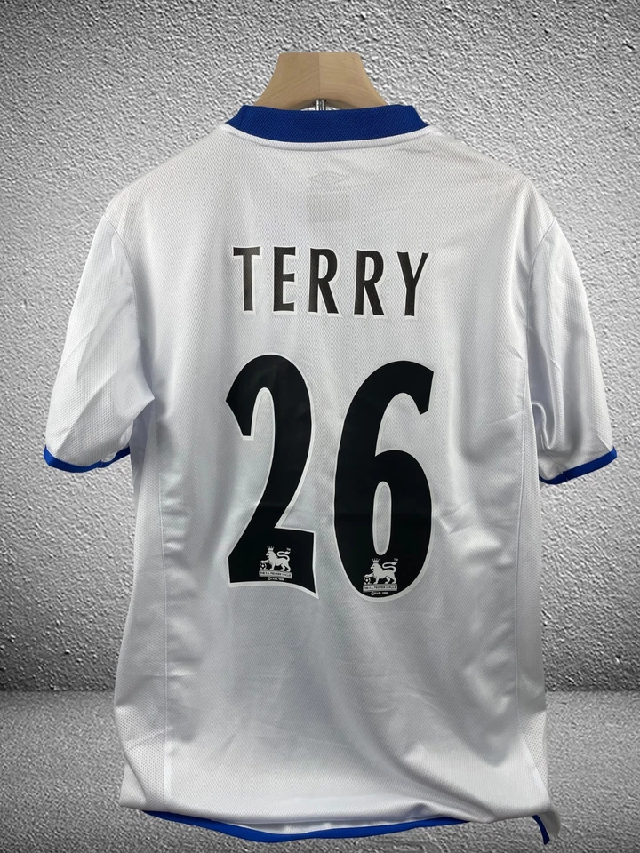 Camiseta Chelsea visitante 03/04 Premier League insignia - Terry #26 Foto 2 de 4