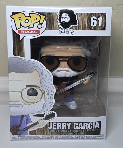 Funko POP! Rocks #61 JERRY GARCIA (2018) NEU mit POP PROTECTOR