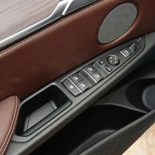 Black Window Lift Control Switch Cover - Interior Master Driver Door Cover Panel