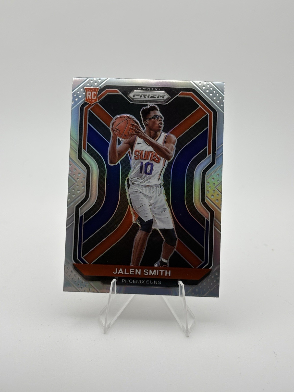 2020-21 Prizm Jalen Smith Rookie Silver Prizm RC #300 Phoenix Suns NBA Rookie