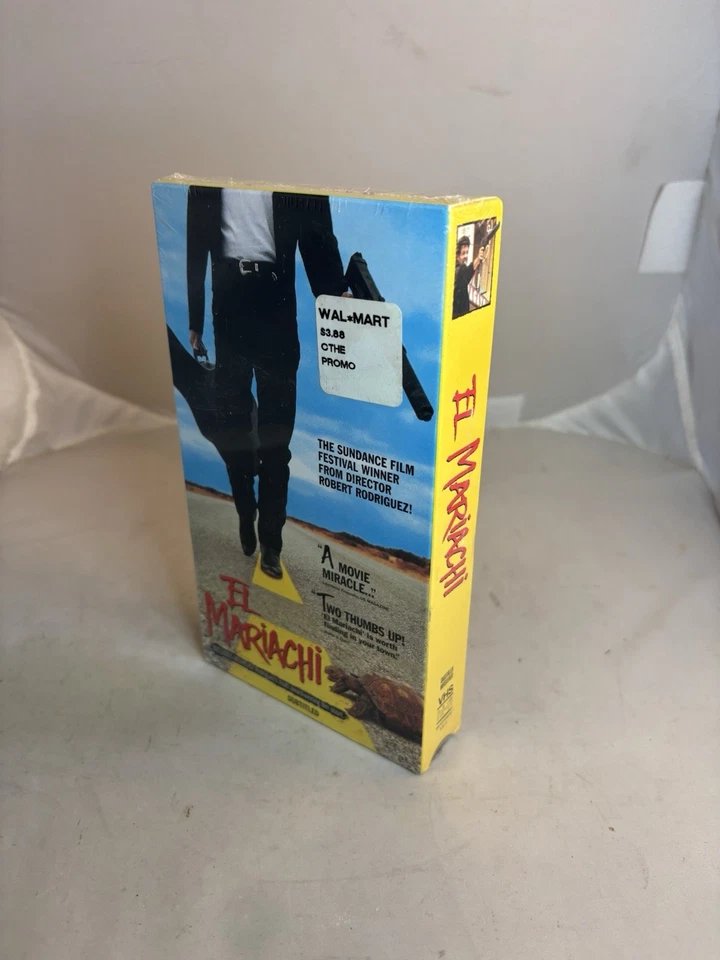 El Mariachi VHS 1993, Original Spanish Subtitled w/ Short Film Bedhead -SEALED- - Image 2 of 4