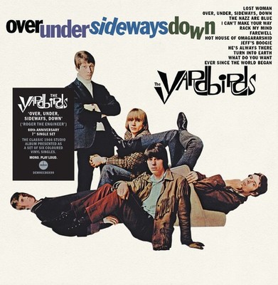 The Yardbirds: Over Under Sideways Down: BOX 60th Anniversary  6 x 7  Singles  A