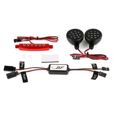 Front and Rear Light Lamp with Controller for  Rovan Km Baja 5B 1/5 RC1786