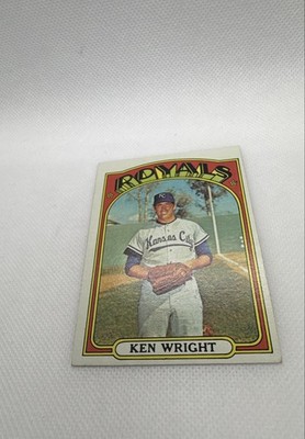 1972 Topps - Ken Wright #638 EXMT