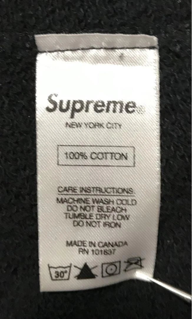 Felpa con cappuccio Supreme x Undercover Collaborative Bear Graphic Pullover Nero