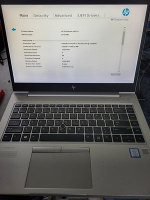 HP EliteBook 840 G5 i5-8250U@1.6GHz 8GB RAM *No Battery/HDD/OS/BIOS* | C856