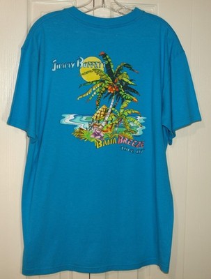 Vintage Original JIMMY BUFFETT T-Shirt Size L  2007 BAMA BREEZE Tour * Excellent
