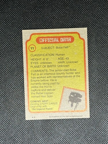 1980 Topps Star Wars Cards Empire Strikes Back Series 1 - You Pick #1 - #132 - Picture 25 of 267