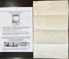 CIVIL WAR LT 111th OH INFANTRY ABOLITIONIST RUDOLPH WILLIAMS DOCUMENT SIGNED '65