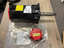 FANUC A06B-2238-B605 AC SERVO MOTOR, 3000 RPM MID LOWER MOTOR ON THE ROBOT 