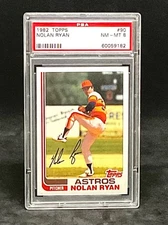 1982 Topps - #90 Nolan Ryan Houston Astros PSA 8 NM-MT