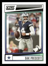 2022 Panini Score Dak Prescott #225 Dallas Cowboys - NM-MT