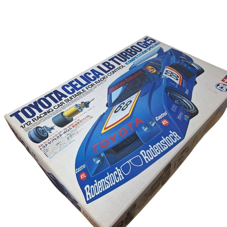 TAMIYA 1/12 RC Toyota Celica LB Turbo Gr.5 RA1209 Competition Special Rare NM - Image 2 of 4