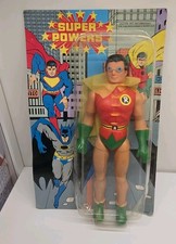 Vintage Super Powers Robin 9" Tall Action Figure Sealed on Card