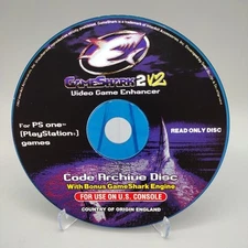 Gameshark 2 V2 Code Archive DISC ONLY Playstation 1 PS One PS1 Cheat Codes VTG
