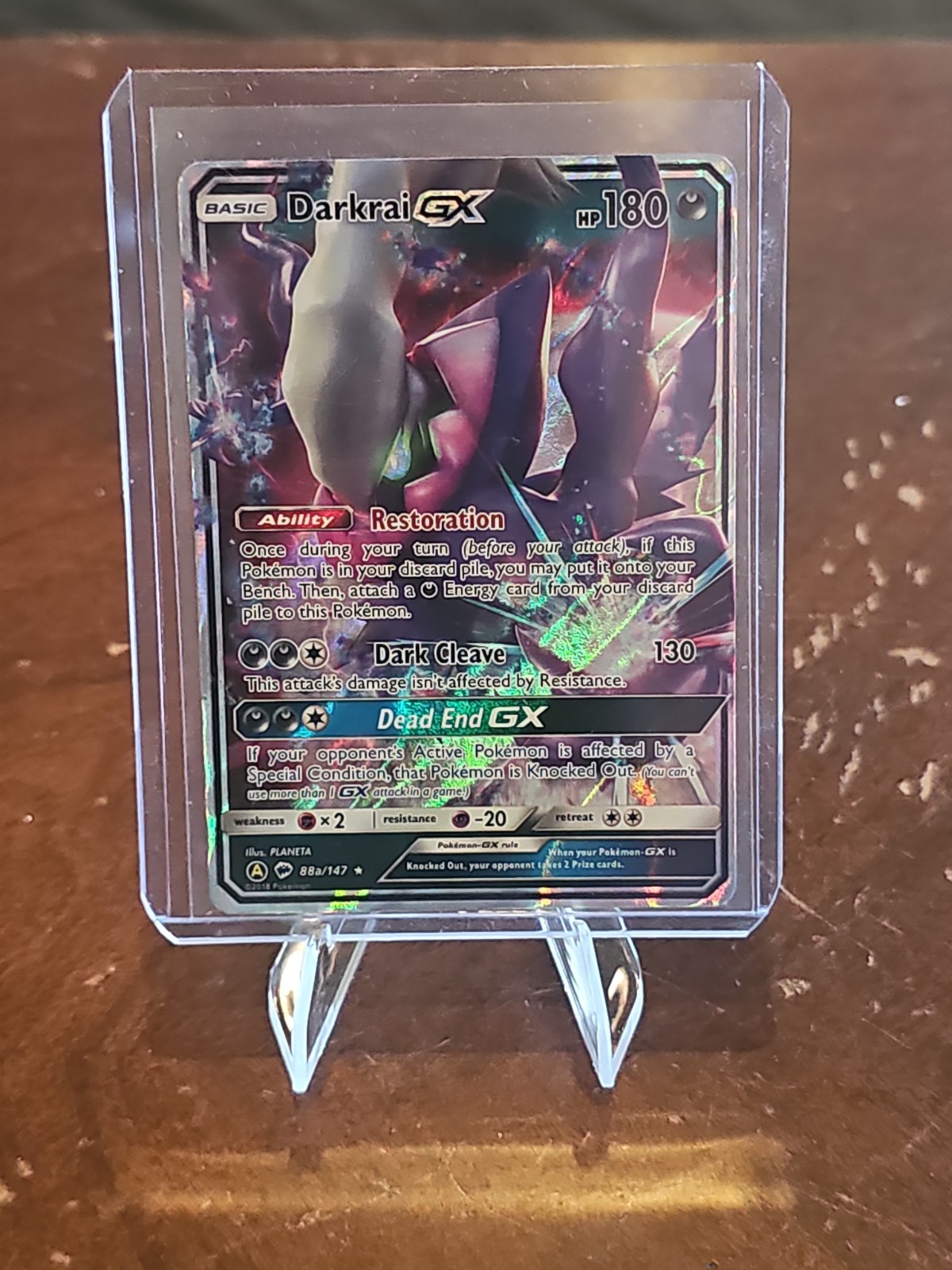 Darkrai GX 88A/147 Holo Promo Alternate Art Promos Pokemon Near Mint