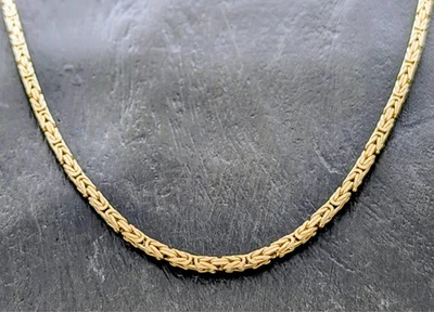 Königskette Kette 585/14K Gelbgold –29g – Gliederkette 67cm Gold #3142 - Bild 1 von 4