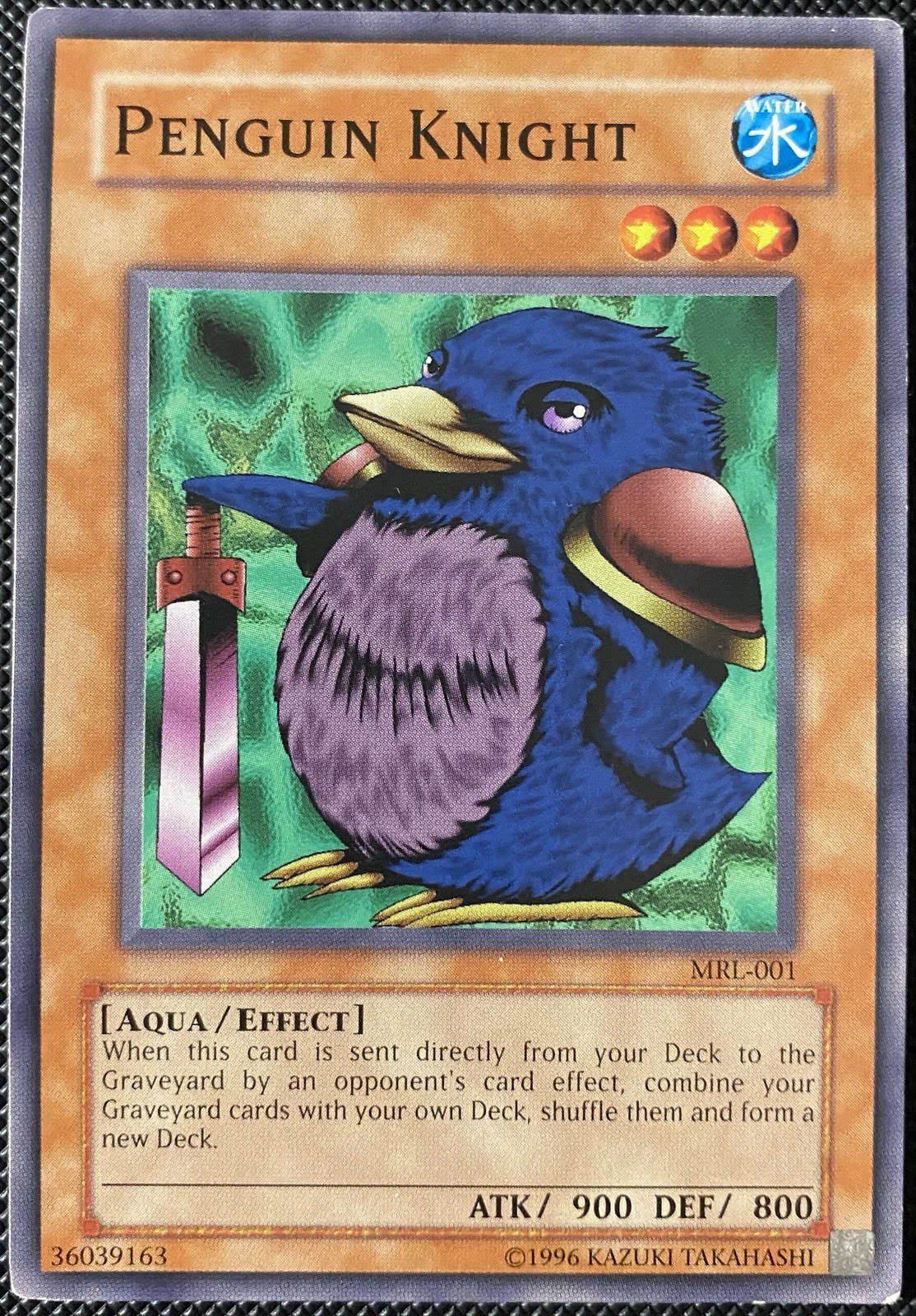 Penguin Knight MRL-001 YuGiOh Magic Ruler trading card — raw and PSA graded price guide