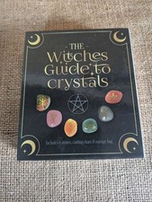 The Witches Guide To Crystals. New In Presentation Box. Rune/Pagan