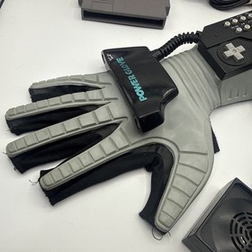 Nintendo Power Glove NES Complete W/ Sensors & Game LARGE Vintage It's So Bad!
