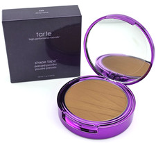 TARTE Shape Tape Powder Foundation 11g / 0.39 oz New in Box Shade 52S Deep Sand