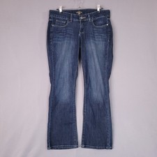 Riders by Lee Women's Modern Boot Jeans Dark Wash 14P Stretch