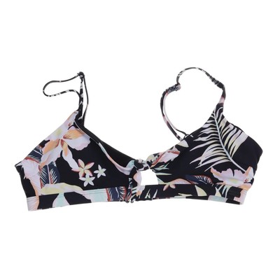 Roxy, Bikinioberteil, Größe: M, Schwarz/Mehrfarbig, Blumen, Damen #nGE