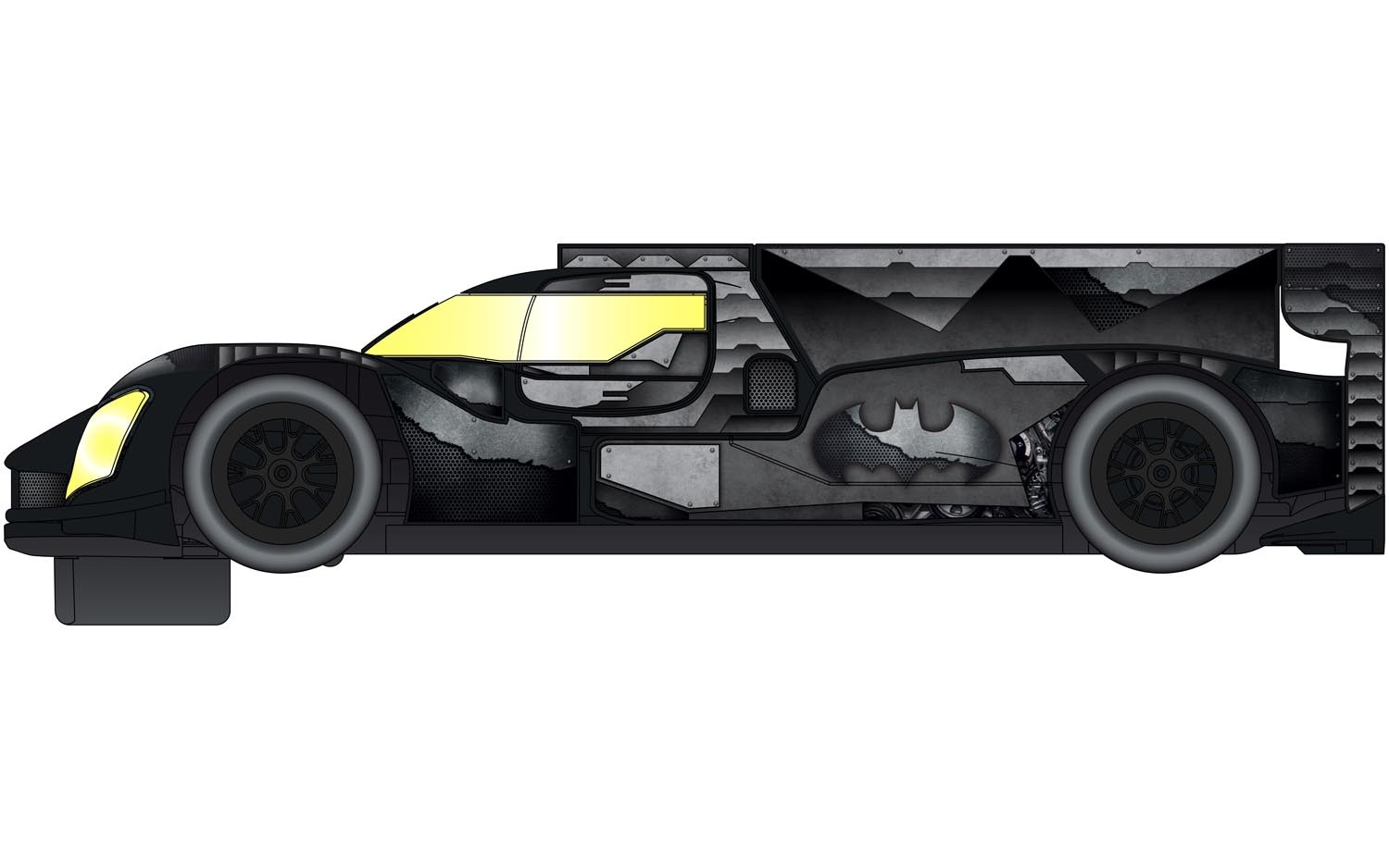 SCALEXTRICS C4140 Batman Car