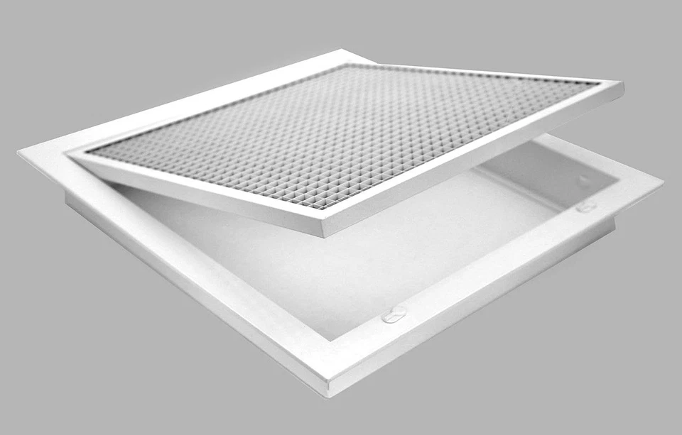 Rejilla de filtro de aire de retorno HVAC Premium 20x14" núcleo cubo tasa de huevos filtro de 1" 1671A Foto 4 de 4