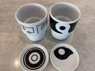 notNeutral "In the Mix" Mugs with Lids - Lot of 2 — photo 3