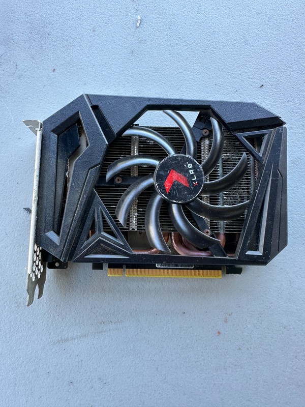 PNY GeForce GTX 1660 SUPER 6GB XLR8 Gaming OC Single Fan GPU VCG16606SSFPPB