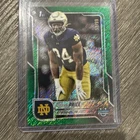 2025 Bowman Chrome University Football Green Shimmer Refractor Jadarian Price #117