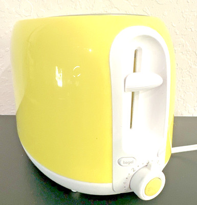Sencor Toaster 2-Slice Yellow Anti Slip Feet Heat Insulated Outer Case