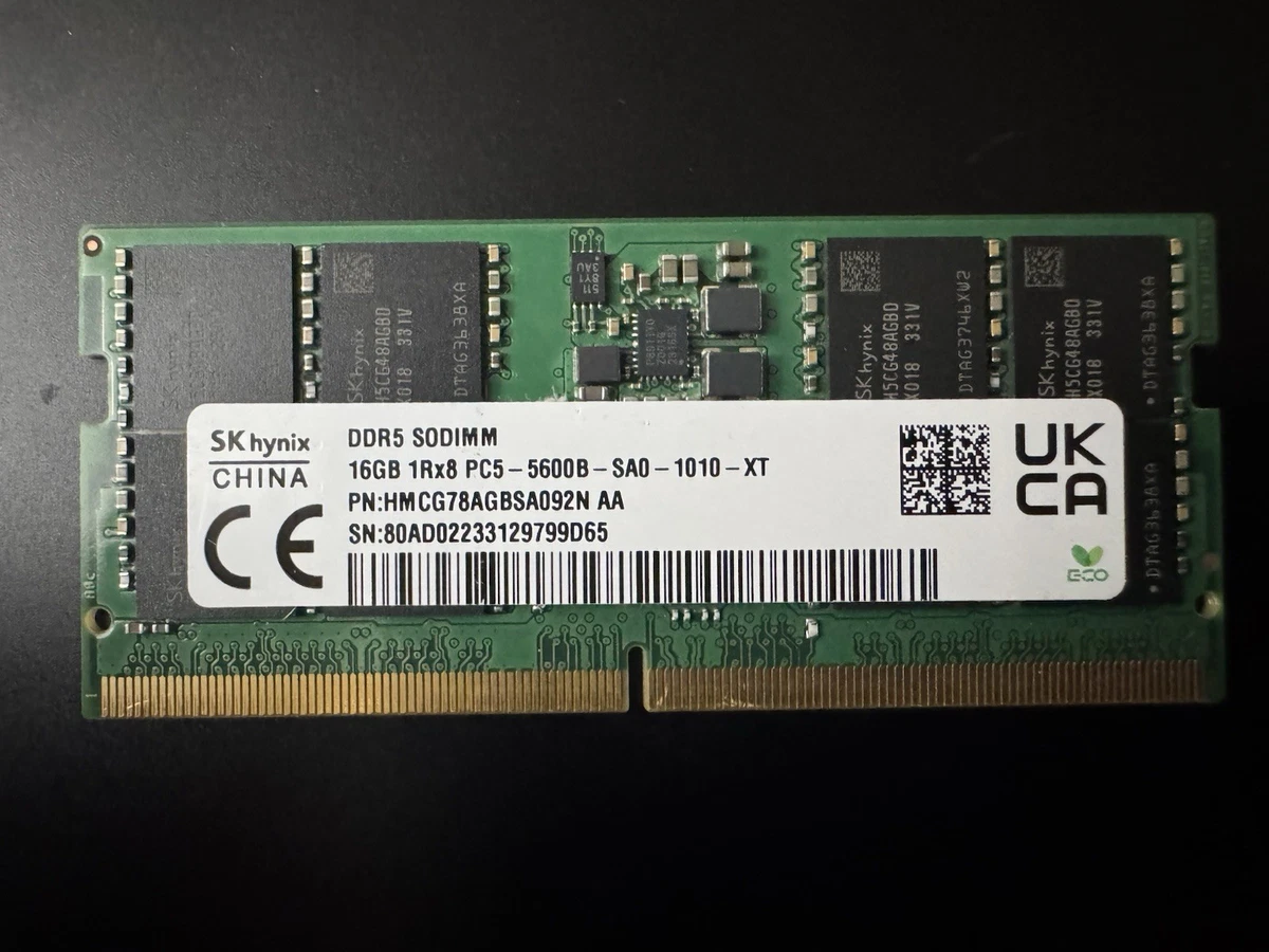 PC4-25600 (DDR4-3200) Bus Speed Computer RAM 16 GB Capacity per