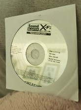 Creative SOUND BLASTER X-Fi Software  Drivers CD Disk P/N F7715 SB 460 