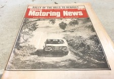 Nov 1970 Australian MOTORING NEWS   Magazine RENAULT COVER