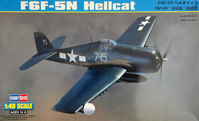 Grumman F6F-5N Hellcat Hobby Boss 1/48