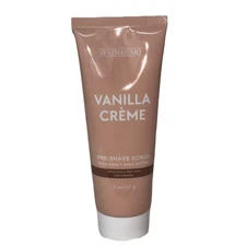 Vanilla Crème Pre-Shave Scrub With Shea Butter 5 Fl Oz. (SHIPS IN 24 HRS)